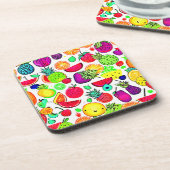 フルーツカラフル果樹園 コースター (左側)