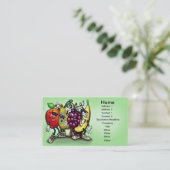 フルーツカード 名刺 (スタンド正面)