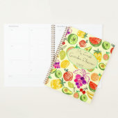 フルーツガーデンスパイラルジャーナル プランナー手帳 (ディスプレー)