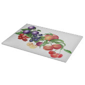 フルーツキッチンアートガラス切断板 カッティングボード (角)