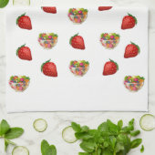 フルーツキッチンハンドタオル キッチンタオル (折り畳み)