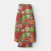 フルーツキッチンパターン ボトルクーラー (正面)