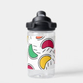 フルーツキャンディの形状パターン ウォーターボトル (背面)