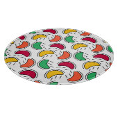 フルーツキャンディの形状パターン カッティングボード (角)