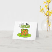 フルーツケおもしろいーキカード カード (黄色い花)