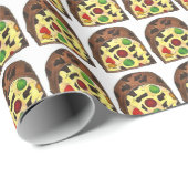 フルーツケーキスライスクリスマスホリデーベーキング食品 ラッピングペーパー (ロールコーナー)