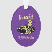 フルーツケーキ!イエス様の誕生 オーナメント (正面)
