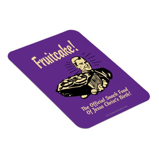 フルーツケーキ!イエス様の誕生 マグネット (右側)