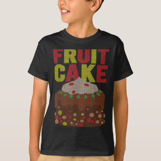 フルーツケーキ ジョーク クリスマス Tシャツ