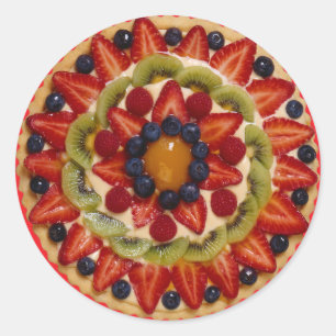 フルーツケーキ ラウンドシール