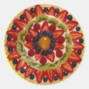 フルーツケーキ ラウンドシール