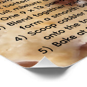 フルーツコブラーレシピ ポスター (コーナー)