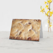 フルーツコブラー レシピ カード (黄色い花)