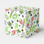 フルーツサラキウイイチゴぶどうグリーンリーキャンディ フェイバーボックス (裏面サイド)