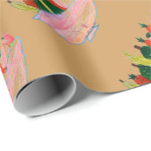 フルーツサラダおもしろいマンガアート ラッピングペーパー (ロールコーナー)