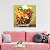 フルーツサラダカクテル キャンバスプリント (インサイチュ (リビング))