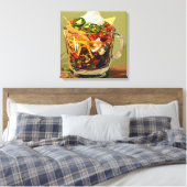 フルーツサラダカクテル キャンバスプリント (インサイチュ (寝室))