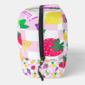 フルーツサラダチェック化粧品バッグ ドップキット (右)