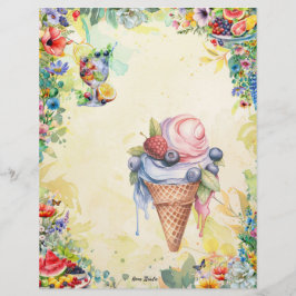 フルーツサラダ空白のフルレシピページ