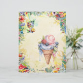 フルーツサラダ空白のフルレシピページ (スタンド正面)