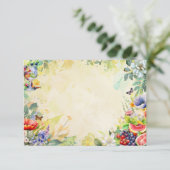 フルーツサラダ空白のレシピ エンクロージャーカード (スタンド正面)