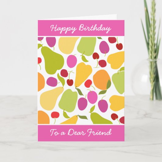 フルーツサラダ カード (正面)