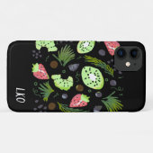 フルーツサラダ キウイ スイカ グリーナリー イラスト Case-Mate iPhoneケース (裏面(横))