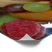 フルーツサラダ、クローズアップ ポスター (角)