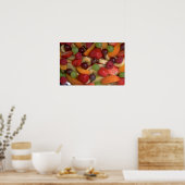 フルーツサラダ、クローズアップ ポスター (キッチン)