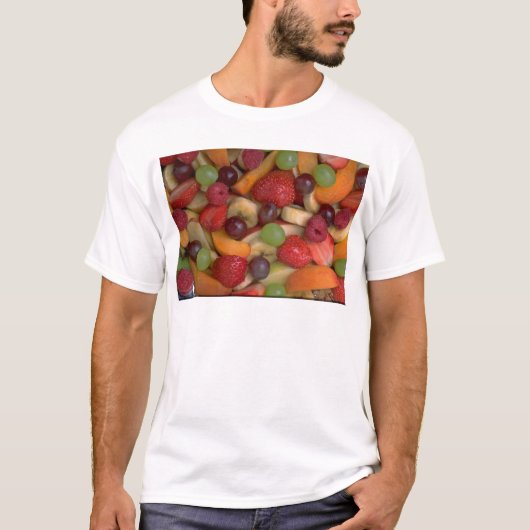フルーツサラダ、クローズアップ Tシャツ (正面)