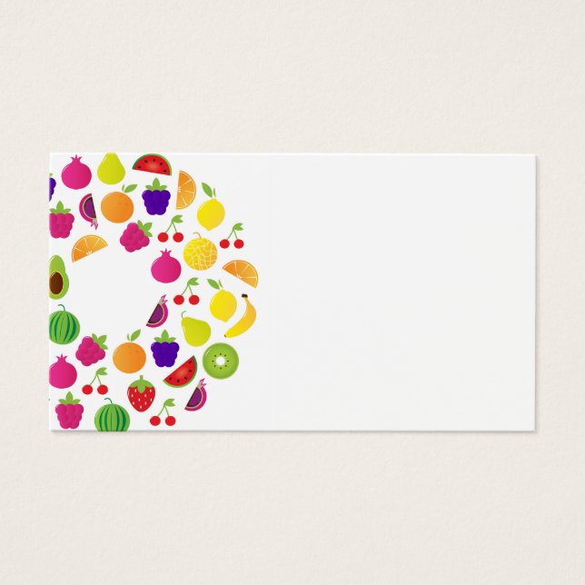 フルーツサークルでカードを訪問 (正面)