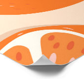 フルーツシームレスパターン。 ポスター (角)