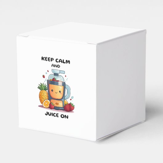 フルーツジューサー Keep Calm And Juice 健康 フェイバーボックス (正面サイド)