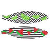 フルーツスイカストライプライムヘリンボーンバスケットボール バスケットボール (パネル)