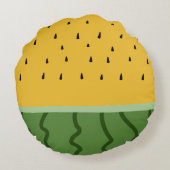 フルーツスイカ ラウンドクッション (裏面)