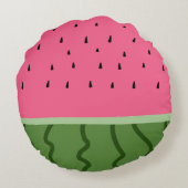 フルーツスイカ ラウンドクッション (裏面)