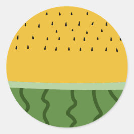 フルーツスイカ ラウンドシール