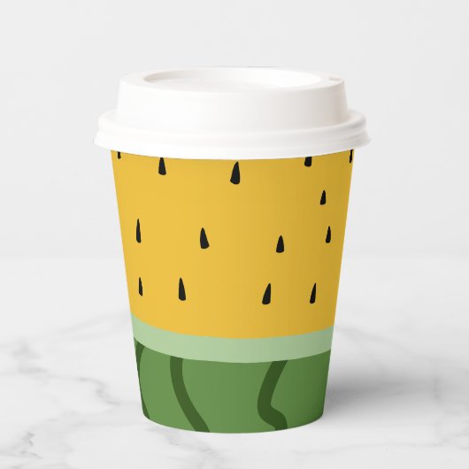 フルーツスイカ 紙コップ (正面)
