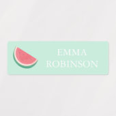 フルーツスクールプレスクール保育防水ラベル ラベル (デザイン1)