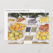 フルーツスタンドバイグスタフカイレボット,ヴィンテージアート ポストカード (正面/裏面)
