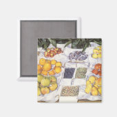 フルーツスタンドバイグスタヴカイレボットヴィンテージアート マグネット (正面/裏面)