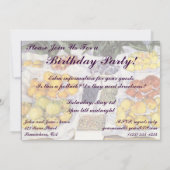 フルーツスタンドバイGustave Caillebotte,ヴィンテージアート 招待状 (裏面)