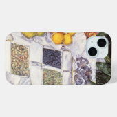 フルーツスタンドバイGustave Caillebotte,ヴィンテージアート Case-Mate iPhoneケース (裏面 (横))