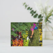 フルーツスタンド,メデリン,コロンビア, 2013 ポストカード (スタンド正面)