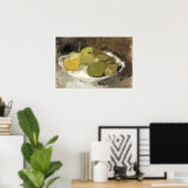 フルーツスチル絵を描ライフ ポスター (ホームオフィス)