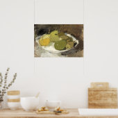 フルーツスチル絵を描ライフ ポスター (キッチン)