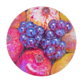 フルーツスティルライフアート カッティングボード