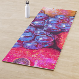 フルーツスティルライフアート ヨガマット