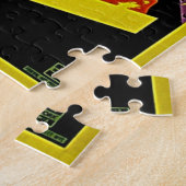 フルーツストア – Bright Red YellowヴィンテージWPAポスター ジグソーパズル (側面)