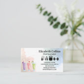 フルーツスムージー | ジム設備 名刺 (スタンド正面)